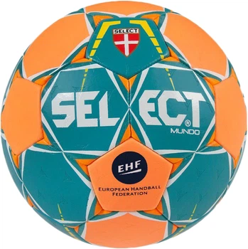Мяч гандбольный Select Mundo New №3 Green-Orange (5703543150694)