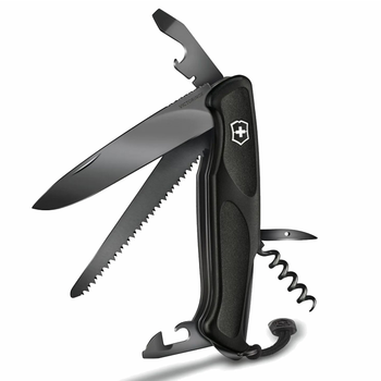 Складаний ніж Victorinox RANGERGRIP 55 Onyx Black 0.9563.C31P