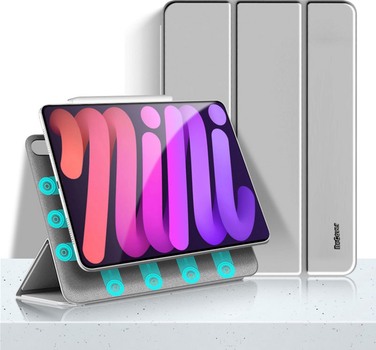 Coque Ipad Mini 6,Filio-stand Multi-Angel Ipad Mini 6 Coque Tablette  Protection Avec porte-stylo,Licorne