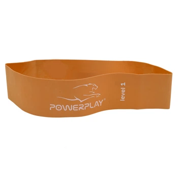 Фітнес гумка PowerPlay 4140 Level 1 600x60x0.6мм 5кг Помаранчева