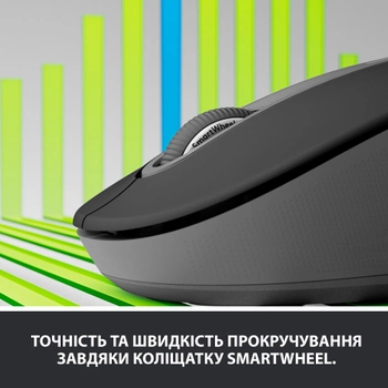 Мышь Logitech Signature M650 Wireless Mouse Graphite (910-006253)
