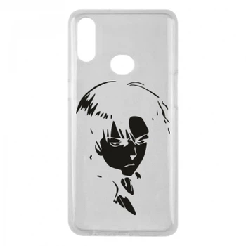 Чохол для Samsung A10s Attack on Titan: Levi Ackermann Прозорий
