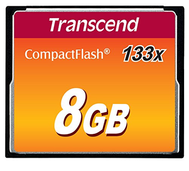 Карта памяти Transcend 8GB CF 133X (TS8GCF133)