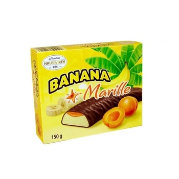 Суфле в шоколаде Hauswirth Banane Plus Marille, абрикос 150г