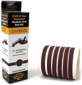 Набор сменных ремней Work Sharp WSKTS P220 Ceramic Oxide 6 шт (WSSA0002704)