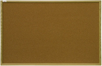 Доска пробковая 2x3 в рамке MDF 45x60 cм (TC456)