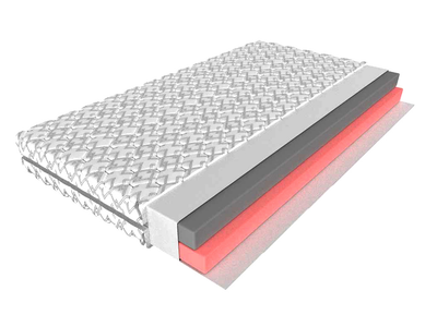 Ортопедичний матрац Sleep Master Soft&Hard Foam 100х200 (243-52)