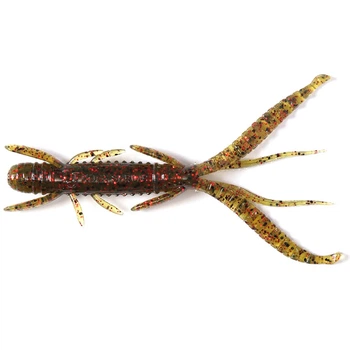 Приманка силикон Lucky John Hogy Shrimp 3.0in /76мм / 10шт / цвет PA03 140140-PA03
