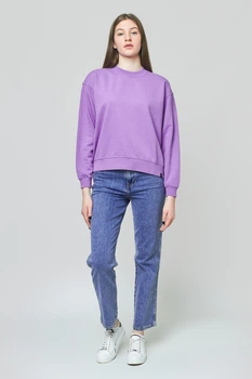 Світшот Western Lee Sweatshirt Relaxed Fit (L53DTXTI) Фіолетовий M-00