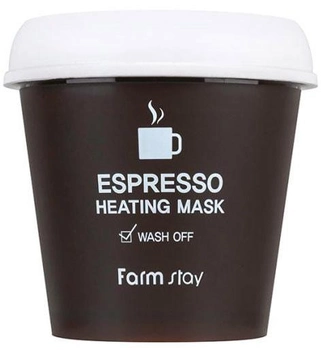 Согревающая маска для лица FarmStay Espresso Heating Mask 200 г (8809647115007)