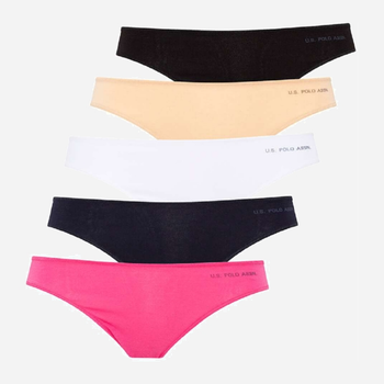 Трусики-сліпи U.S. Polo Assn 67006 XL 5 шт Black/White/Skin/Navy/Fuchsia (8680557089936)