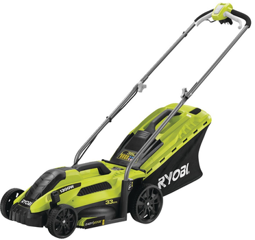 Газонокосилка электрическая Ryobi RLM13E33S 1300Вт, 33см, EasyEdge, 20-60 мм, 35л (5133002343)