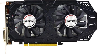 AFOX PCI-Ex GeForce GTX1060 6GB GDDR5 (192bit) (1708/8000) (DVI, HDMI, DisplayPort) (AF1060-6144D5H7)