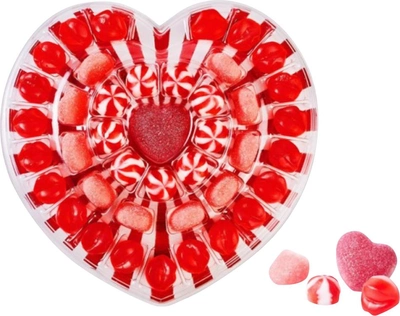 Упаковка жевательных конфет The Gommy´s Factory Красное сердечко 250 г (8436554792368)