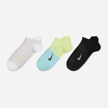 Набор носков Nike Everyday Plus Ltwt Ns 34-38 3 пары Разноцветный (194958589660)