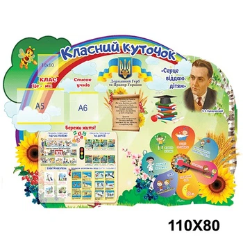 Стенд класний куточок Нуш