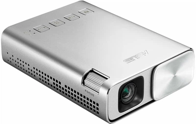Портативный проектор Asus ZenBeam E1 (DLP WVGA 150 lm LED) Silver (90LJ0083-B01070)