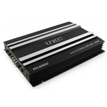 Автомобильный усилитель мощности звука 4-х канальный UKC PH.5800 8000W Black
