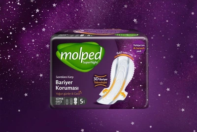 Критические прокладки Molped Super Night Super long 5шт (35см)