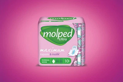 Критические прокладки Molped Ultra normal deo fresh 4 капли 10 шт