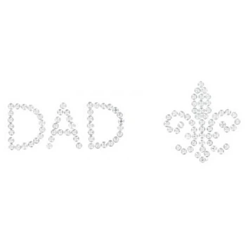 Прикраса самоклейна зі стразів Paper Studio Татові (802 561)