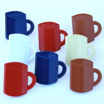 Набір брадсів Eyelet Outlet Кавові чашки (136A - 7913)