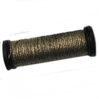 Металізована нитка Kreinik #8 Braid Біле золото (4003)