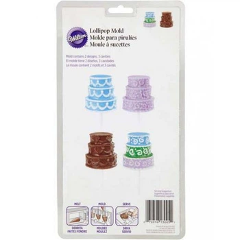 Форма для конфет 3D Wilton Торт (21150005)
