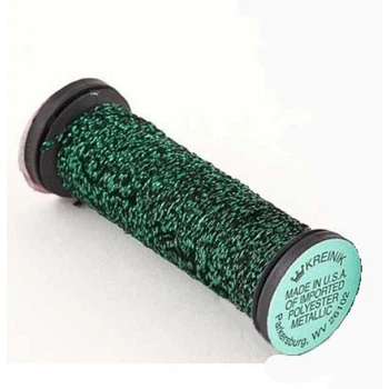 Металізована нитка Kreinik #4 Braid Смарагд (009)