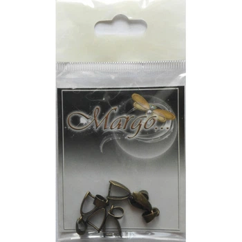 Тримач для кулона Margo антична бронза, 5 шт. (977554)