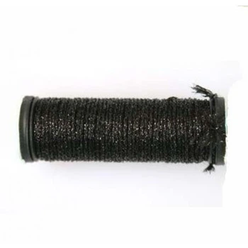 Металізована нитка Kreinik Tapestry #12 Braids Чорний (005)