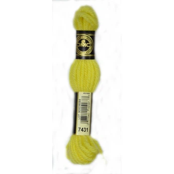 Нитки DMC Tapestry & Embroidery Wool Жовтий середній (4867431)