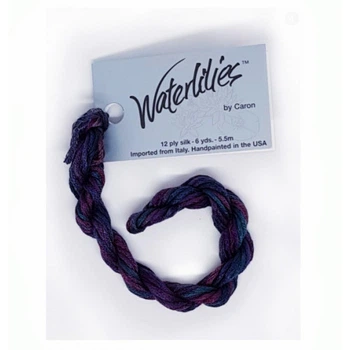 Нитки Caron Collection Waterlilies Сливовий Plum (CWL163)