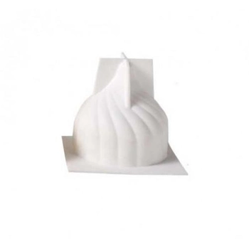 Силіконова 3D форма для свічки Only Спіральна крапля (33402)