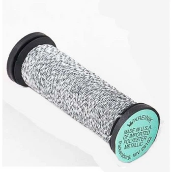 Металізована нитка Kreinik VF#4 Срібний супер-блиск (001HL)