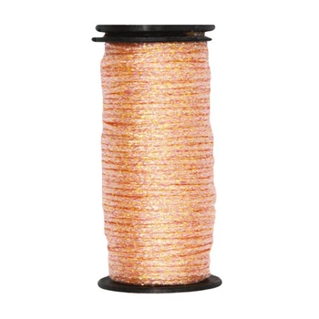 Металізована нитка Kreinik Tapestry #12 Braids Персиковий світлий (9192)