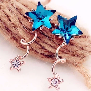 Сережки Only Зірка бажань (5379)