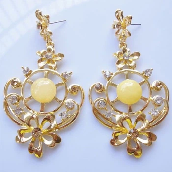 Сережки Only Квітковий стиль (5526)