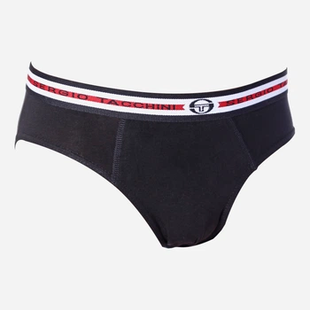 Детские трусы-слипы для мальчика Sergio Tacchini Slip Ga 1 Paires 30891113-1 116 см Черные (3349610011943)
