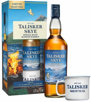 Виски односолодовый Talisker Skye 10 лет выдержки с кружкой 0.7 л 45.8% (4003922025423)