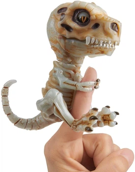 Интерактивный динозавр WowWee Untamed Skeleton T-Rex by Fingerlings – Doom (Ash) (3981)