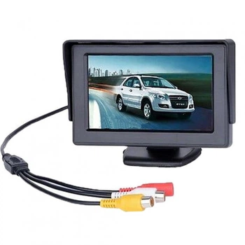 Дисплей в машину Монитор в авто для камеры заднего вида Terra LCD Color 4.3 дюйма