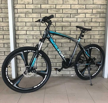 Велосипед Спортивный на литых дисках CORSO «Evolution» 26" 32581 рама алюминиевая 18``, оборудование Shimano 24 скорости, собран на 75%