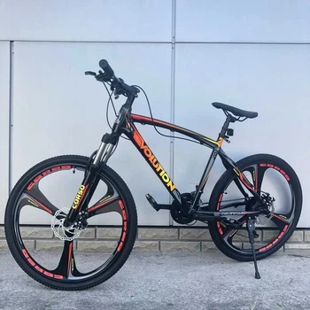 Велосипед Спортивный на литых дисках CORSO «Evolution» 26" 67384 рама алюминиевая 18``, оборудование Shimano 24 скорости, собран на 75%