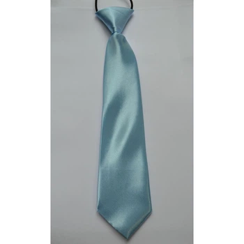 Галстук Bow Tie House Basic голубой однотонный 03074
