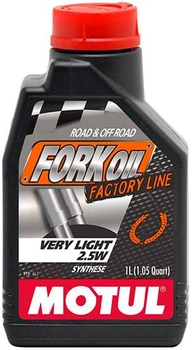 Вилочное масло Motul Fork Oil Factory Line Very Light 2.5W 1 л (105962)