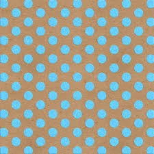 Односторонняя крафт бумага, Ruby Rock It с глиттером BLUE POLKA, 30*30 см, артикул KG73