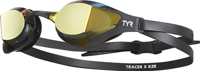 Okulary pływackie Tyr Tracer-X RZR Mirrored Racing, Gold/Black/Black (194238009574)