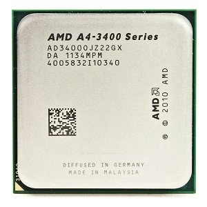 Процессор AMD A4-3400 Tray (FM1/ 2x2.7GHz / 32нм / AMD Radeon HD6410D / 65 Вт) Б/У