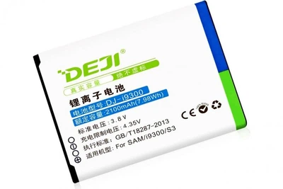 Аккумулятор DEJI EB-L1G6LLU (2100 mAh) для Samsung Galaxy S3 i9300 i9305 High Copy